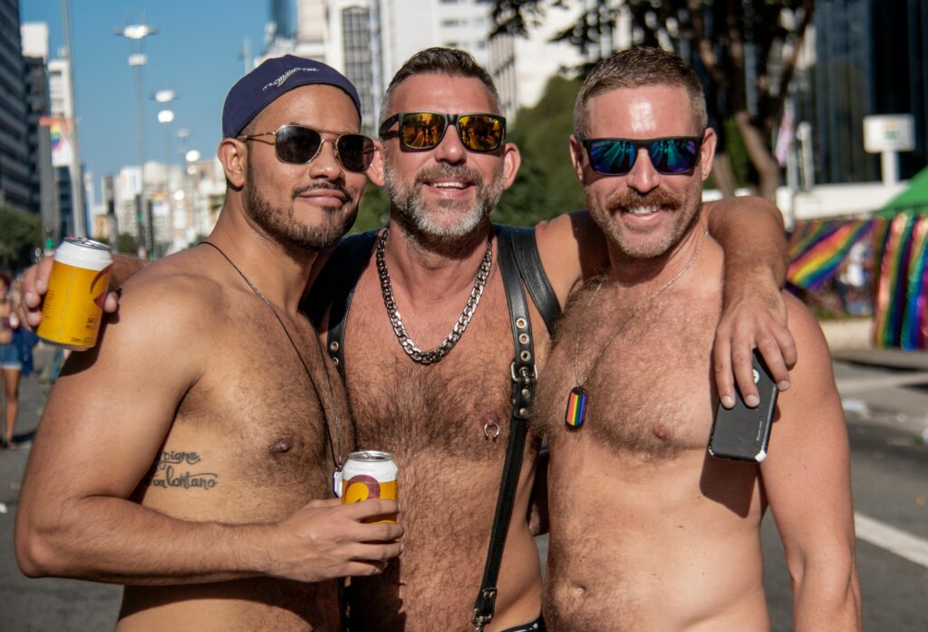 gay friend group at am i in the closet protest